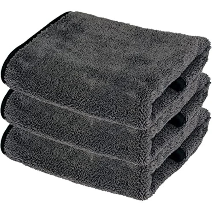 Mach1 Handtuch Set Premium Mikrofasertücher mit 600g/m² 40x40 cm in Profiqualität, (3-St) – Bild 1