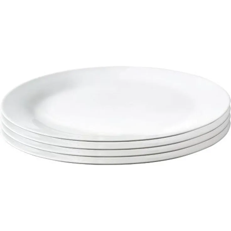 Speiseteller Aida Daily Design 24 cm weiß 4er-Pack