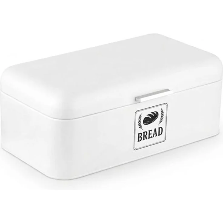 Relaxdays Retro Brotkasten mit Deckel & Griff – Bild 1