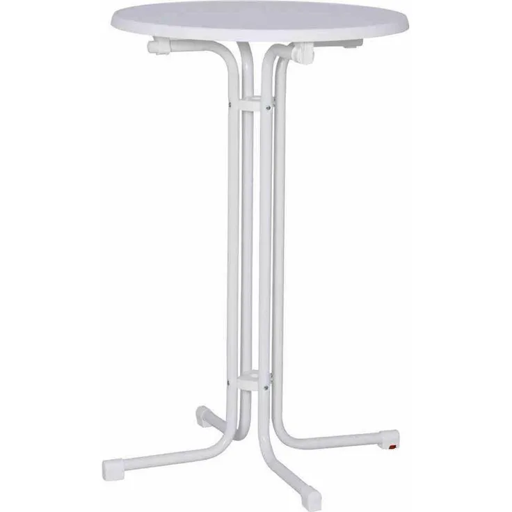 MFG 1602217 Stehbiertisch Ø 70x110 cm, weiß ***NEU***