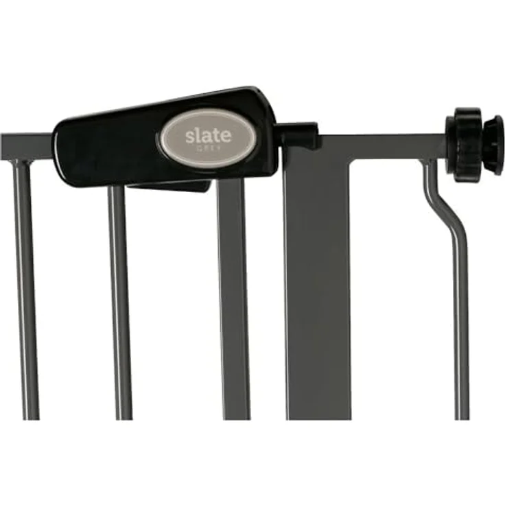 Bettacare Haustiergitter mit Verriegelbarer Katzenklappe, 75cm - 84cm, Schiefergrau, 104cm in der Höhe, Extra Hohes Haustier Sicherheitsgitter mit Katzenklappe, Einfache Installation – Bild 10