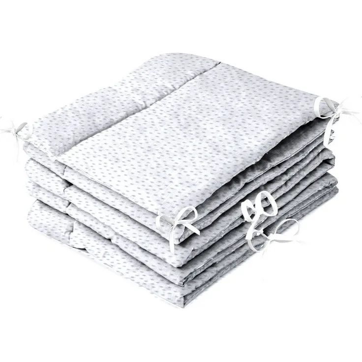 Amilian Bettnestchen Bettumrandung 360x30 cm, für Kinderbett 120x60 geeignet (rundherum), (Nestchen, Kantenschutz), Bettausstattung