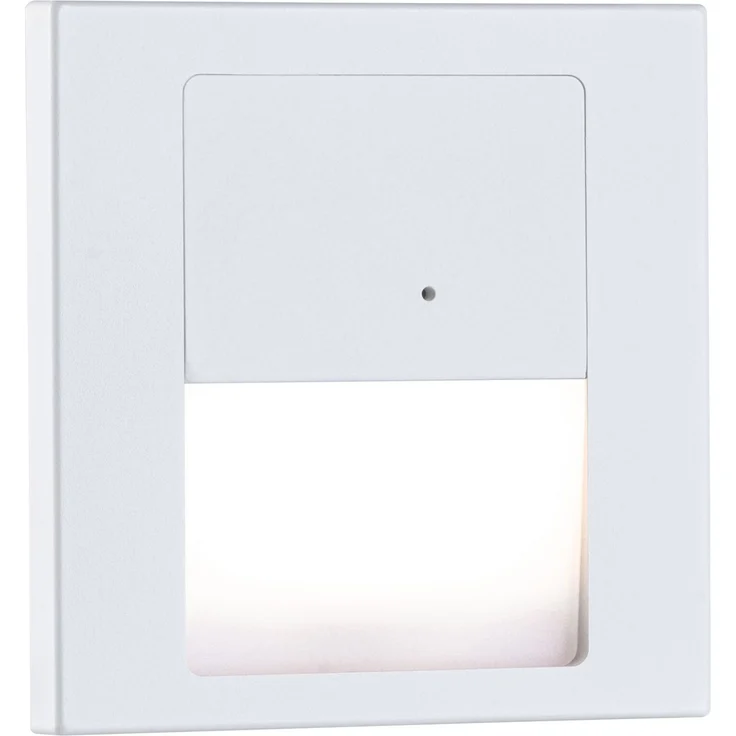 LED Wandeinbauleuchte Tsaro eckig 80x80mm 1W 80lm 230V 2700K Weiß matt – Bild 1