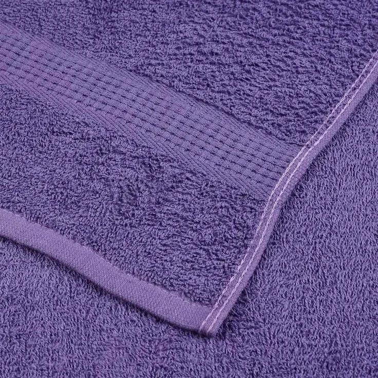 vidaXL Waschtücher FROGN 2 Stk. Lila 30x30 cm 360 g/m² 136872 – Bild 6
