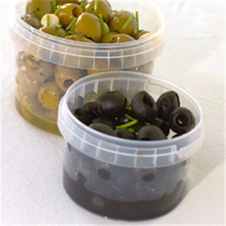 36 Feinkostbecher, PP rund 240 ml Ø 9,5 cm · 5,6 cm transparent mit Originalitätsverschluss – Bild 1