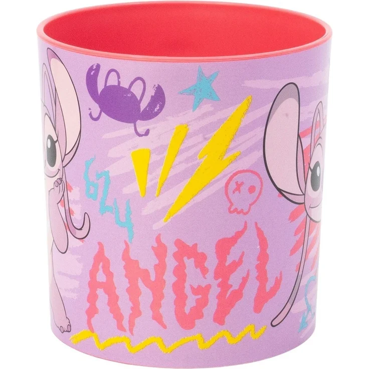 Disney Stitch Angel Micro Mug 390 ml Kinderbecher Mikrowellenbecher – Bild 3