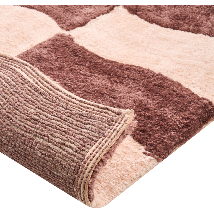 Badematte DIWANA Braun Beige 60 x 90 cm – Bild 5