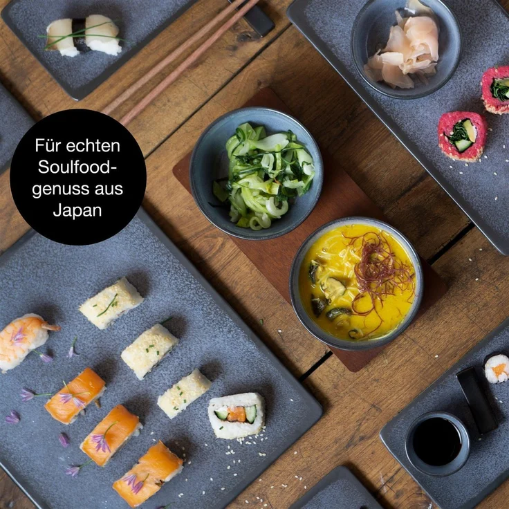 Moritz & Moritz VIDA 29tlg Sushi Set Blau – Bild 5