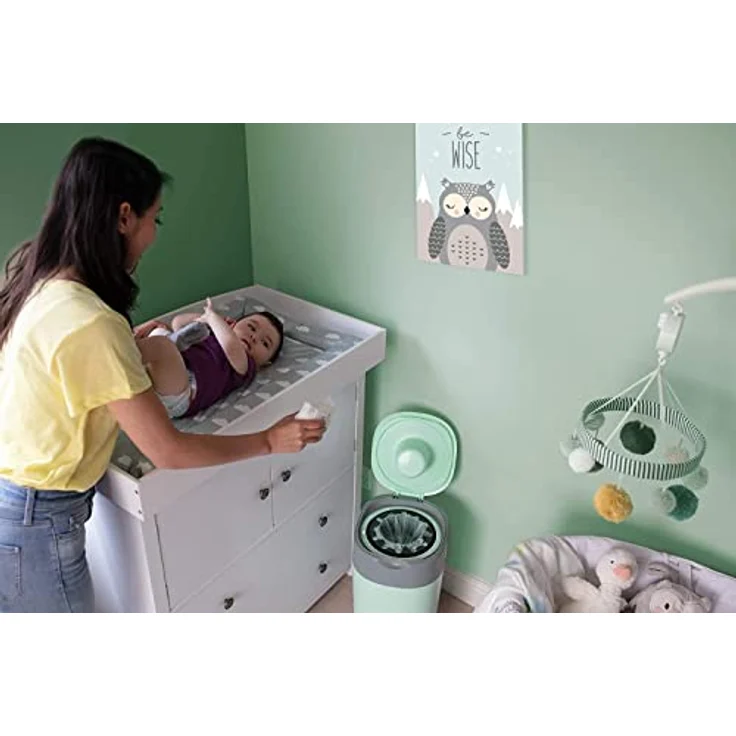 TOMMEE TIPPEE Nachfüllkassette Twis &Click + Sangenic Tec Windeleimer 6er Set – Bild 7