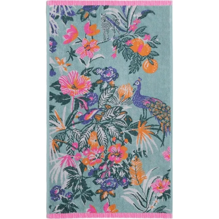Next Handtuch Geblümtes Handtuch, 6 Farben, (1-St)