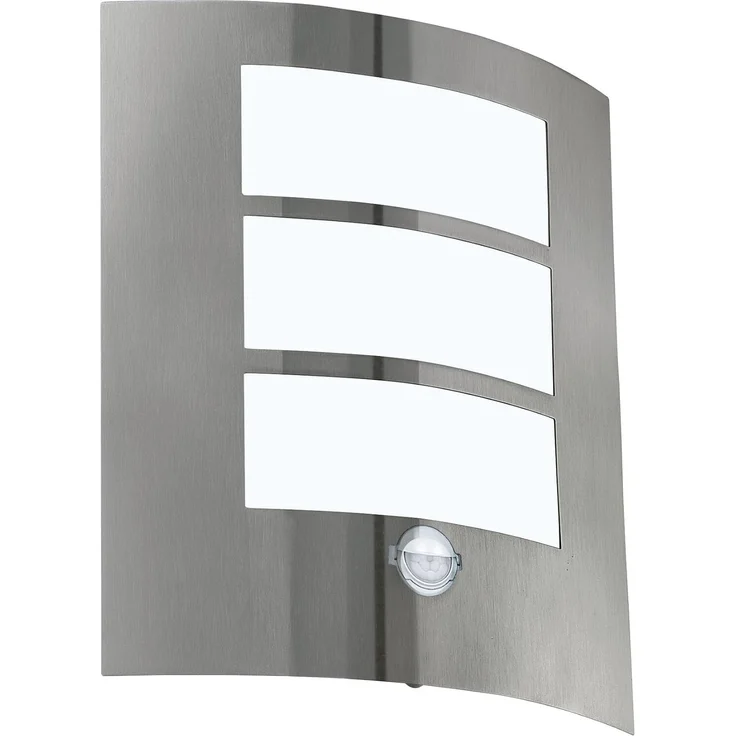 Eglo 88142 Aussen-/Wandleuchte CITY edelstahl, E27 max. 1X40W – Bild 1