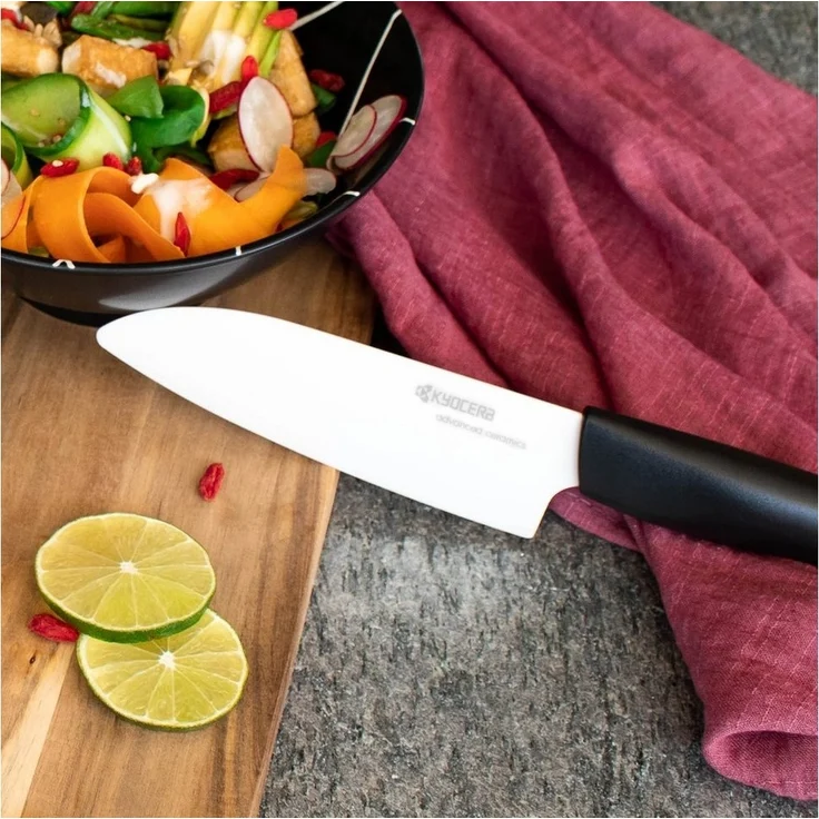 KYOCERA Santokumesser GEN NATURE, extrem scharf, Griff aus Zuckerrohr, Klingenlänge: 14 cm – Bild 2