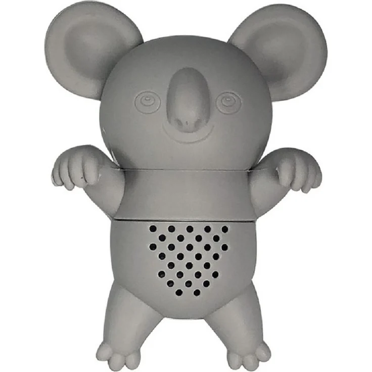 Winkee Teesieb Koala, Silikon, (Tee-Ei, 1-St, lebensmittelecht), ca. 5,5 x 5 x 8 cm – Bild 5