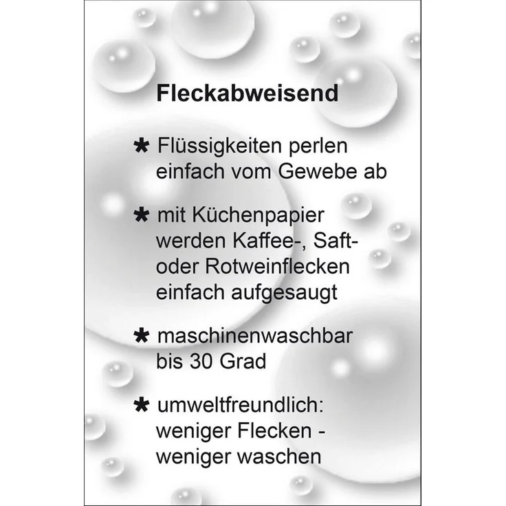 Delindo Lifestyle Mitteldecke WIEN, Fleckabweisend, pflegeleicht, 180 g/m² – Bild 2