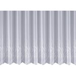 Sehlbach Gardine Jacquard Ornamente weiß 300 x 145 cm