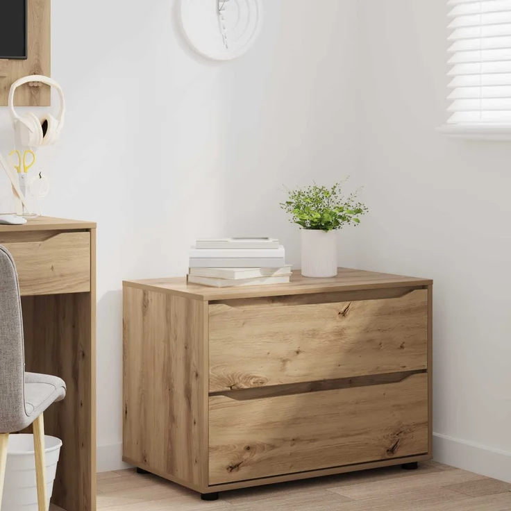 vidaXL Aufbewahrungsschrank 80 x 48 x 57 cm Holzwerkstoff 888826 – Bild 5