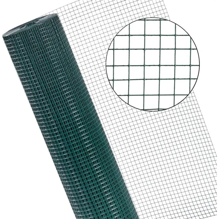 Zaunset Volierendraht Gartenzaun 1 x 10 m Drahtzaun 16 mm Zaun Komplett-Set Grün – Bild 4