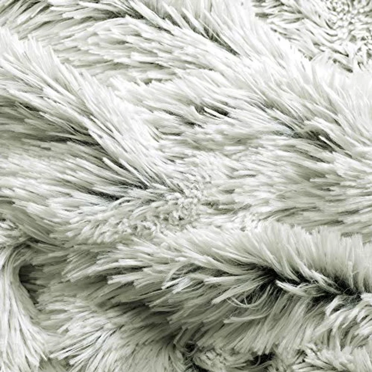 Wohndecke Shetland Kuscheldecke Tagesdecke Fleece Flausch 150x200 cm creme/grau, CelinaTex, bügelfreiflauschigwarmweichWohnraumdekorationwaschbareffektvoll – Bild 5