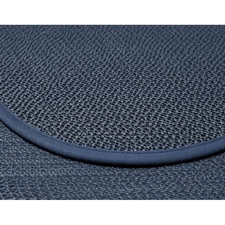 Brandsseller Gartentischdecke Ø 160 cm Tischdecke mit Paspel Outdoor Tischtuch rund Weichschaum für Garten, Terrasse, Balkon wetterfest rutschfest - Blau – Bild 8