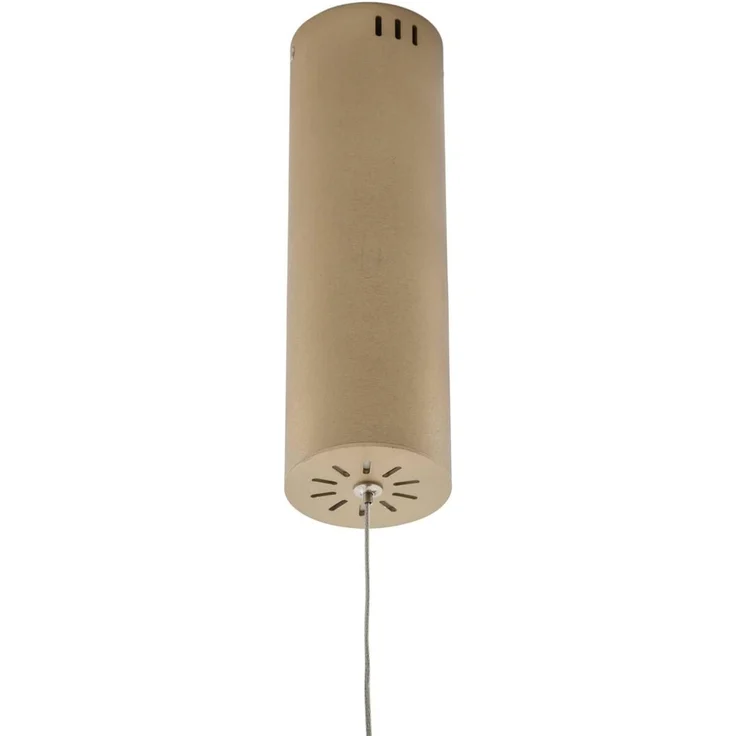Lucande Hängeleuchte Melinay, LED, Metall, Gold / Messing Farbwechsel warmweiß / tageslicht IP20 mit Fernbedienung, LED 51 W gesamt, Farbwechsel warmweiß / tageslicht – Bild 6