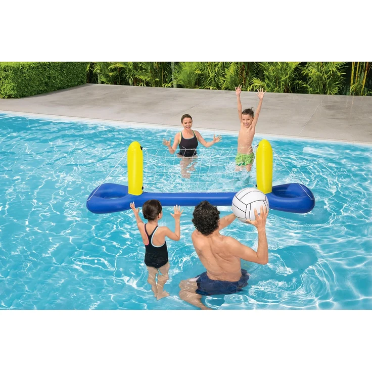 Schwimmendes Volleyball-Set 244 x 64 cm – Bild 4
