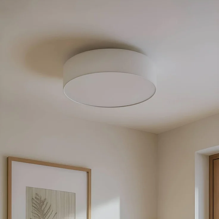 Lindby Deckenleuchten Sebatin, Creme IP20, 3x15 W LED – Bild 3