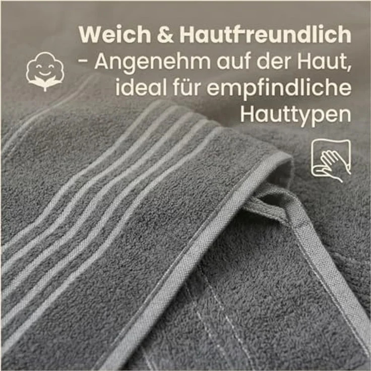 Betz Strandtuch Betz XXL Badetuch LINES Saunahandtuch Liegetuch 90x180 cm, 100% Baumwolle – Bild 5