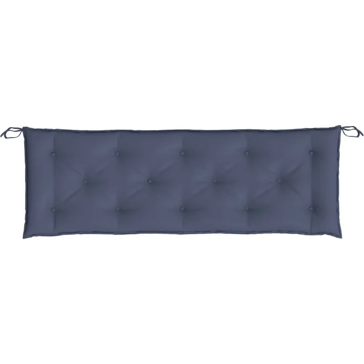 vidaXL Gartenbank-Auflagen 2 Stk. Marineblau 150x50x7 cm Oxford-Gewebe 379085 – Bild 4