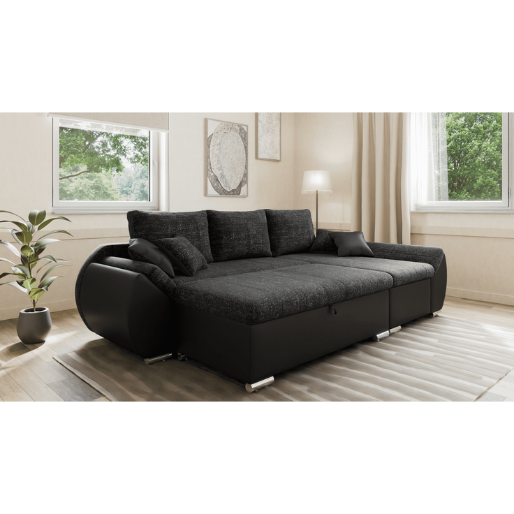 Ecksofa Auro von Jan-Art mit Schlaffunktion | verschiedene Farben erhältlich – Bild 3