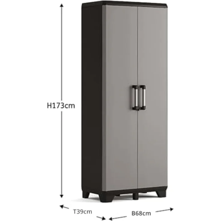 Keter Kunststoffschrank Pro hoch 68 x 39 x 173 cm – Bild 3