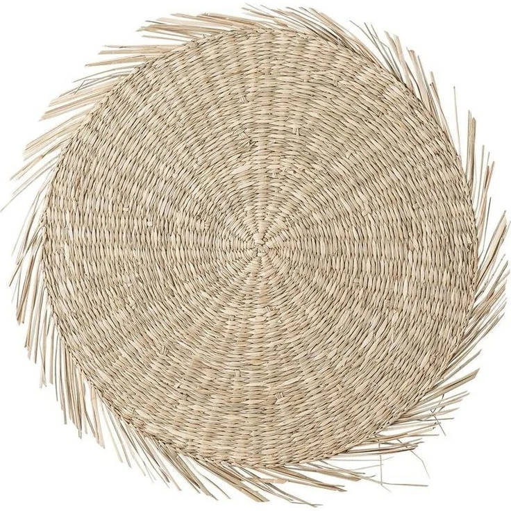 Bloomingville Platzset Ilsa, aus Seegras, rund, D38 cm – Bild 1