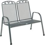 Greemotion Bank Toulouse, Stahl, Gartenbank, stapelbar, Outdoor Bank