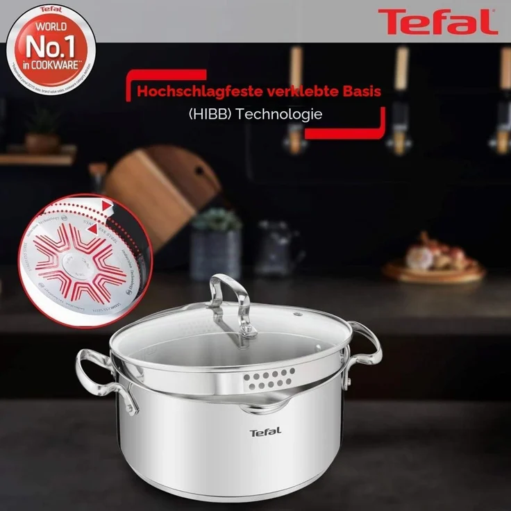 Tefal Duetto+ G7194455 20cm Glasdeckel – Bild 7
