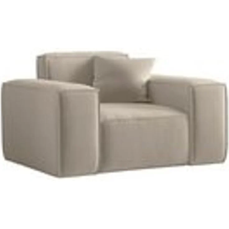 Sessel Designersessel CELES PREMIUM in Stoff Opera Velvet Beige – Bild 5