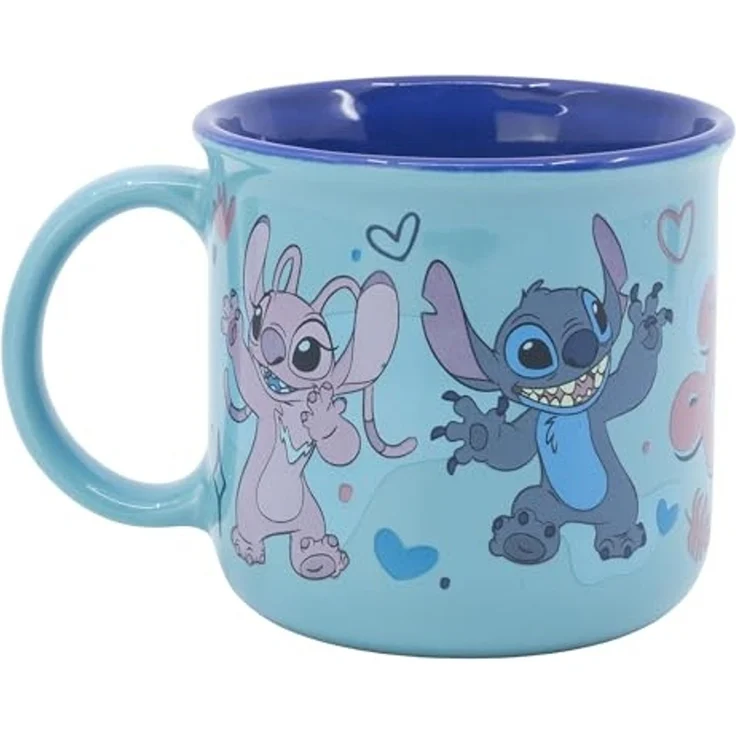 Disney Stitch Geschenkbox Tasse 355 ml Keramiktasse für Heißgetränke – Bild 2