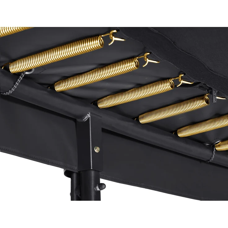 Salta 'First Class' Trampolin inkl. Sicherheitsnetz und Leiter, rechteckig, Stahl schwarz, 366x214 cm – Bild 3
