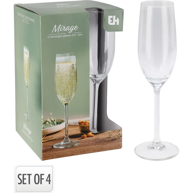 Sektglas 4tlg. Set KITCHEN