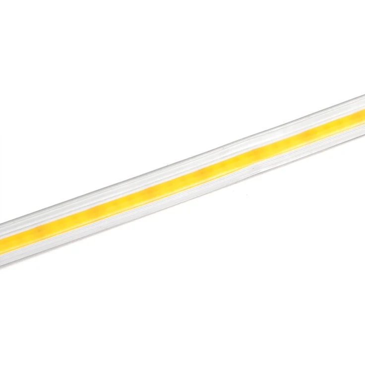 30m COB LED Strip Streifen Flexibel 10 mm Breit für innen und Außenbereich IP65 230V 30 Meter Kaltweiß – Bild 2