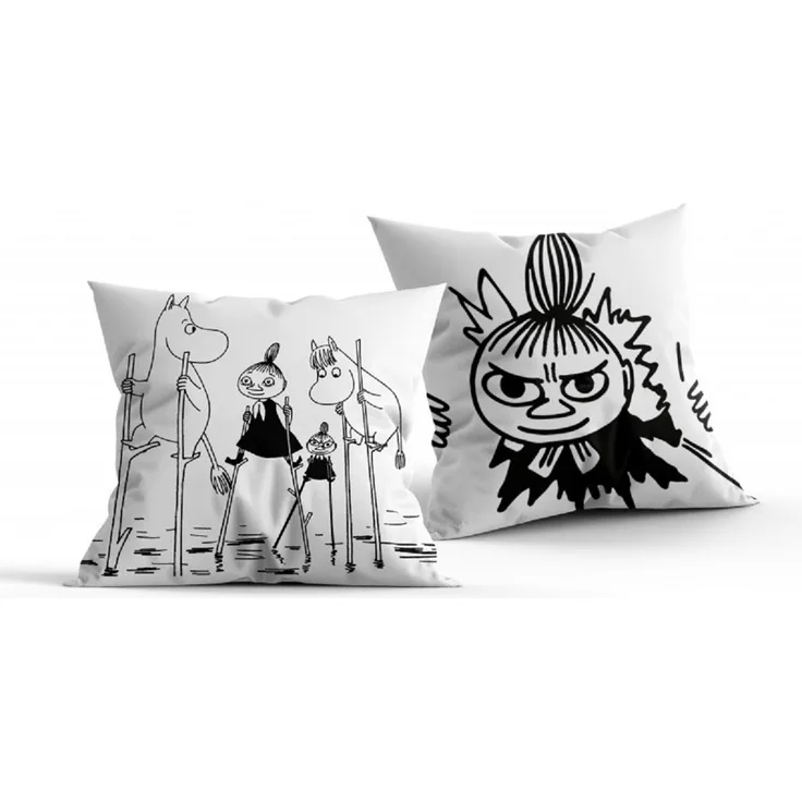 Mumins Dekokissen Kuschelkissen (1 Stk.) 40 x 40 cm aus Polyester