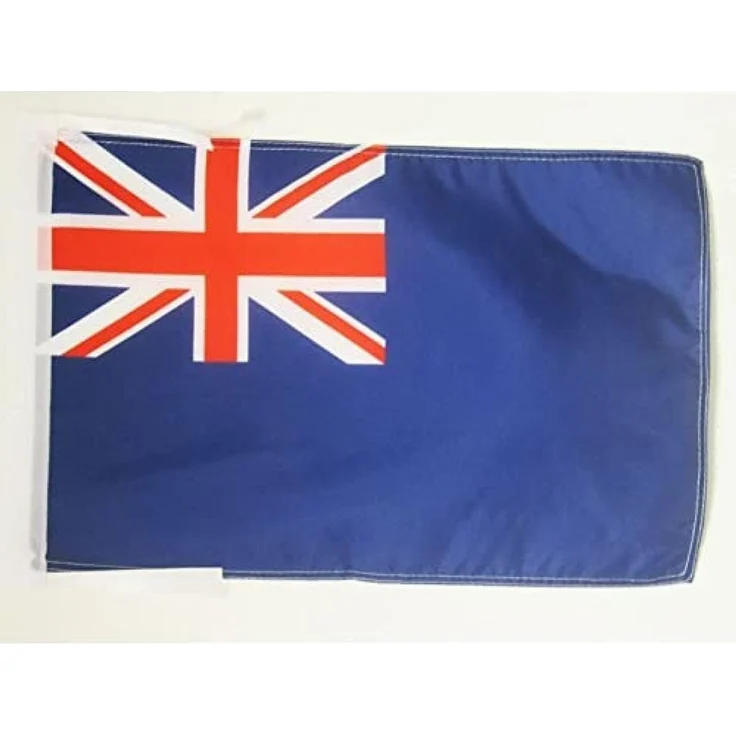 AZ FLAG Flagge Britischer Blue Ensign 45x30 cm Polyester 100D Kordeln