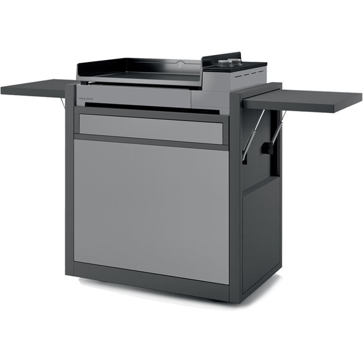 Plancha Wagen Premium Schwarz/Grau (ohne Plancha) 60