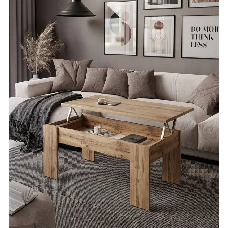 Lookway Couchtisch Ausziehbarer Couchtisch APERTO (1 Tisch) – Bild 2