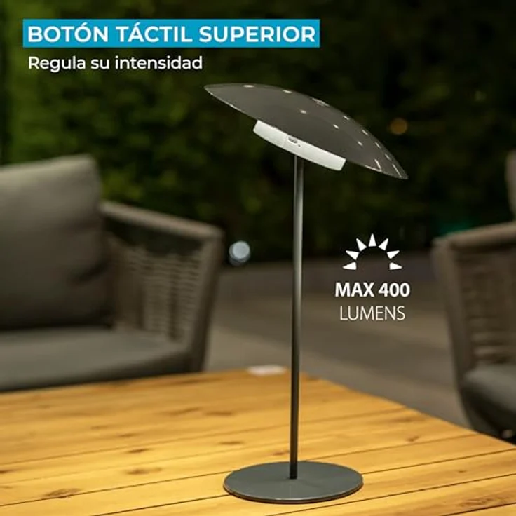 New Garden SARDINIA 30 anthrazit BATTERY LAMP – Bild 7