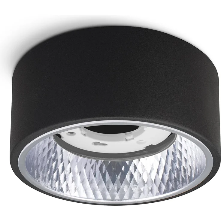 SSC-LUXon Aufbauleuchte OLINO Deckenlampe Spot Aufbauleuchte schwarz warmweiß GX53 Fassung – Bild 7