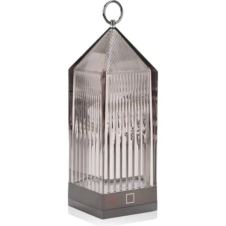 Lantern Lampe grau