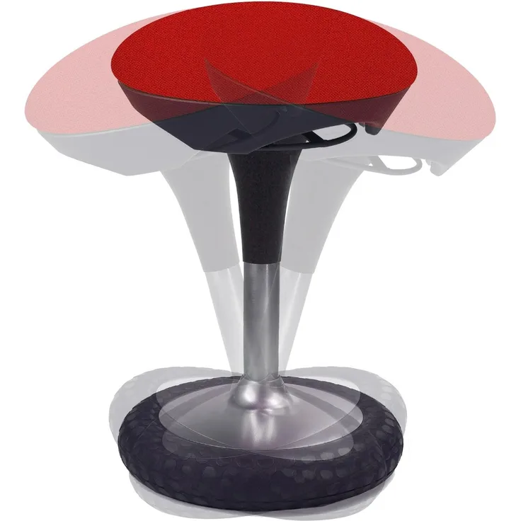 Topstar Hocker Sitzhocker Sitness 20 rot
