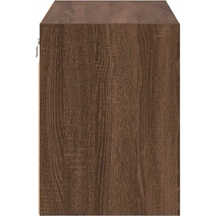 vidaXL Garagen-Wandschränke 2 Stk. Braun Eichen-Optik Holzwerkstoff 860656 – Bild 6