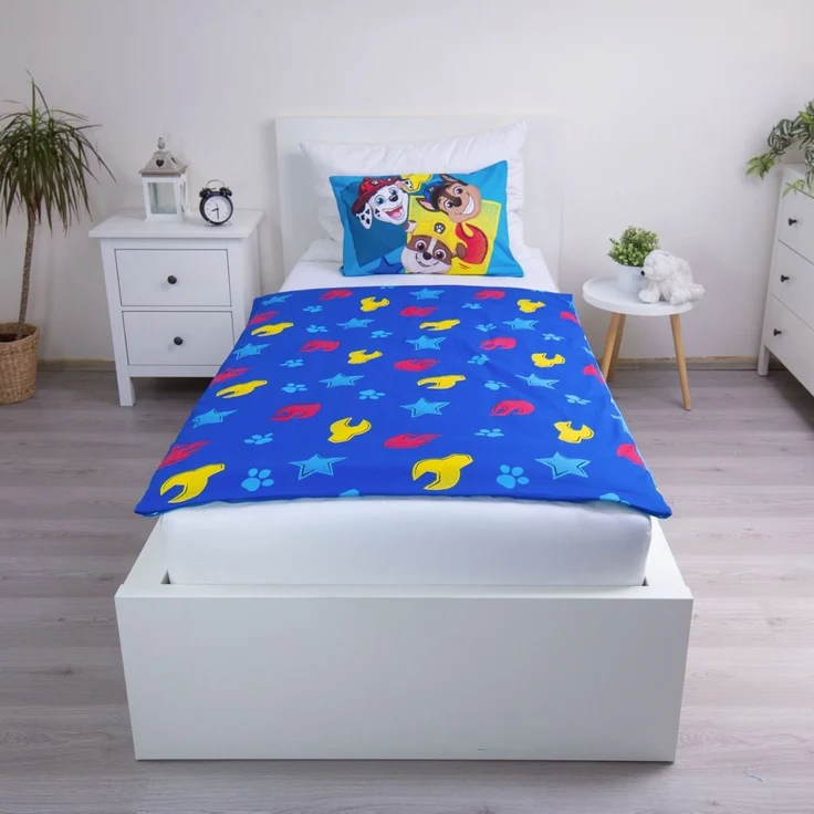 Paw Patrol Bettwäsche für Kleinkinder 100x135 cm 40x60 cm Baumwolle – Bild 3