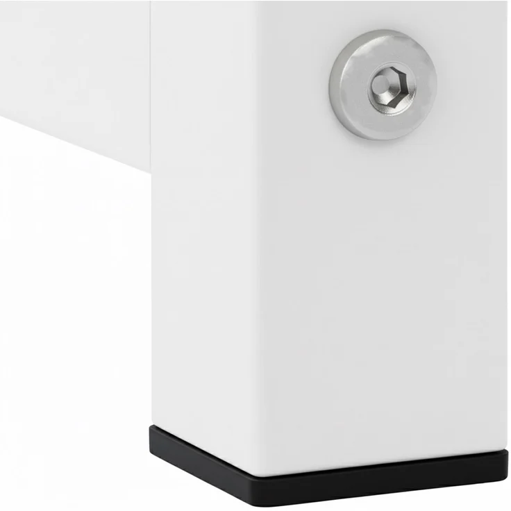 CLP Getränkekistenständer Stack aus Metall freistehend robust stabil,weiß 75x91x31 cm – Bild 7