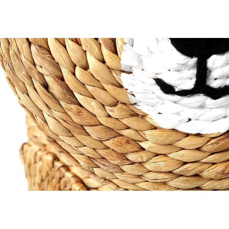 Kobolo Wäschekorb Aufbewahrung Korb BEAR - Wasserhyazinthe - natur – Bild 4